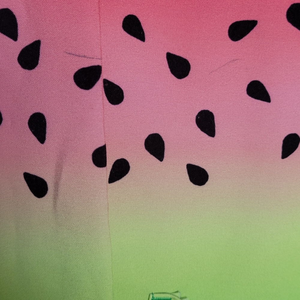 Ava Therese scrub top: Large/Watermelon Print